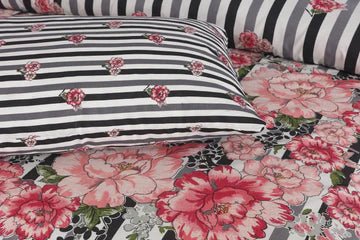 BED SHEET 3PCS - SPRING GARDEN - Waqashomeltd