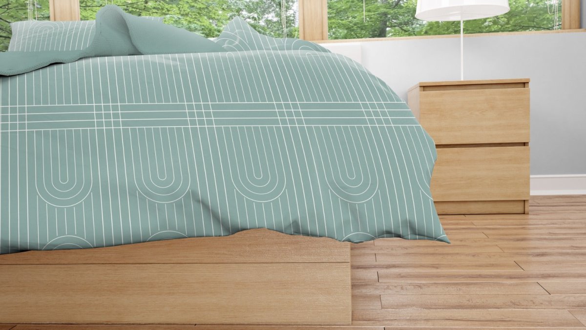 Green Maze - Bed Sheet Set - Waqashomeltd