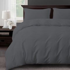 Grey - 6 PCS DUVET COVER SET - Waqashomeltd