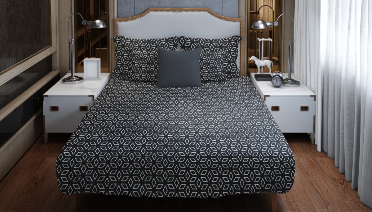 Infinity Square - Bed Sheet Set - Waqashomeltd