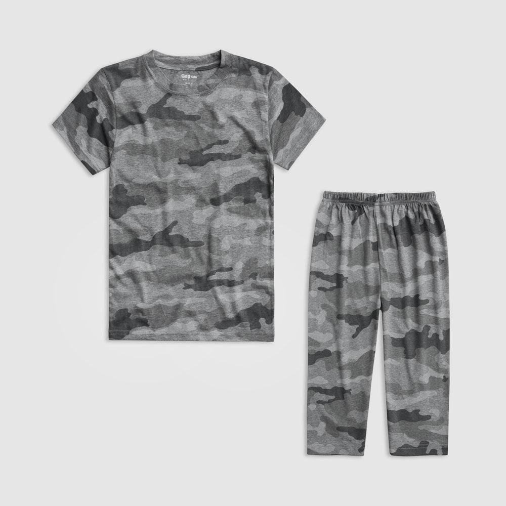 Kids Branded Camouflage Style Night Suit - Waqashomeltd