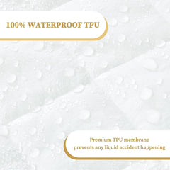 Quilted Waterproof Mattress Protector - Waqashomeltd