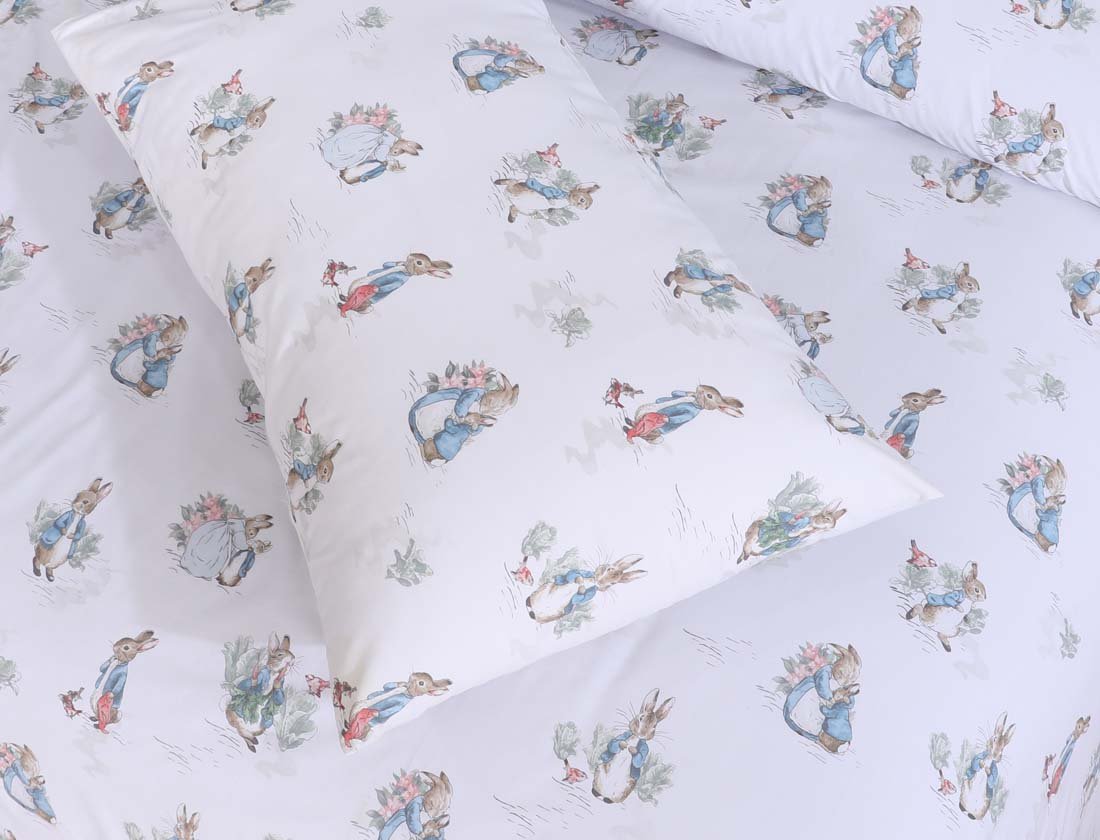 Robbin Rabbit-Flat Sheet with 1 Pillow Case - Waqashomeltd