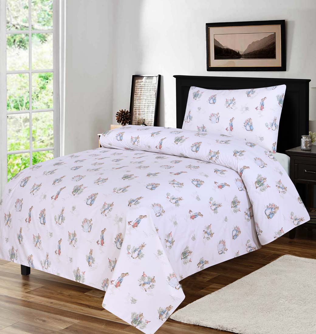 Robbin Rabbit-Flat Sheet with 1 Pillow Case - Waqashomeltd